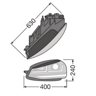 Osram LED Driving Light GTI Volkswagen 7