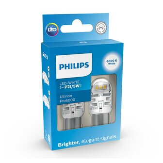 Philips P21/5W LED Retrofit White BAY15d 12V 2 Pieces