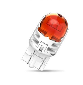 Philips W21/5W LED Retrofit Orange 12V 2 Pieces