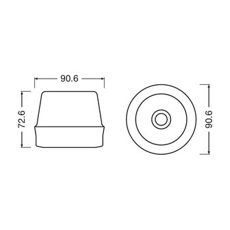 Osram LEDguardian Flash Beacon With Stron Magnet