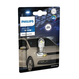 Philips W16W LED Retrofit White 12V