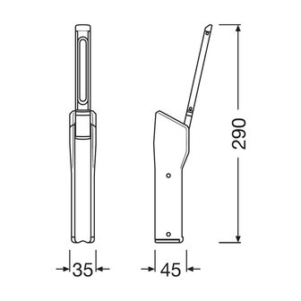 Osram LEDinspect Slim 500 LED Inspection Lamp