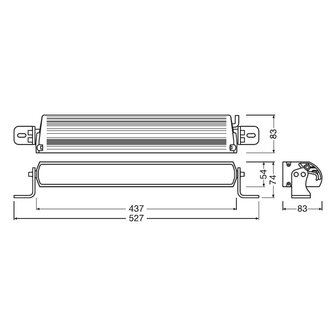 Osram LED Lightbar Combi FX500-CB SM GEN2 43cm