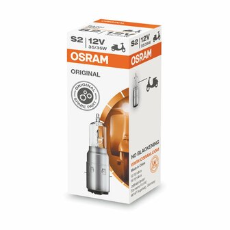 Osram Halogen Bulb 12V Original Line S2 BA20d