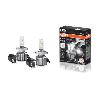 Osram H4/H19 Ledriving HL Bright LED Headlight Set P43t/PU43t-3