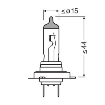 Osram H7 Halogen Lamp 12V 55W PX26d Night Breaker Laser