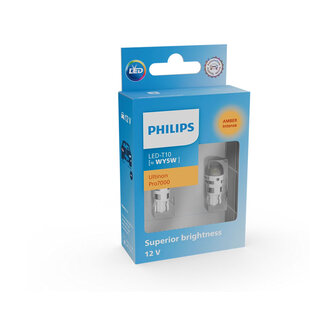 Philips WY5W LED Retrofit Orange 12V 2 Pieces