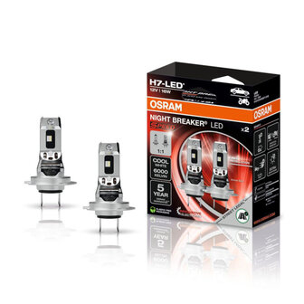 Osram Night Breaker LED Speed H7 ECE-approved Set | +330%