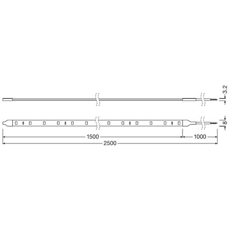 Osram LED Interior Strip Kit  2 Pieces