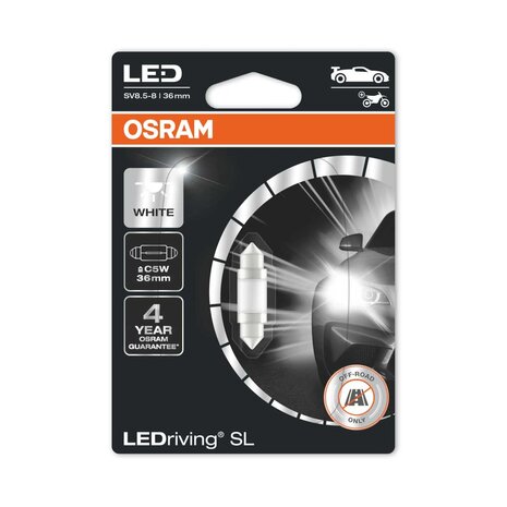 Osram C5W SV8.5-8 White 12V LED Retrofit 