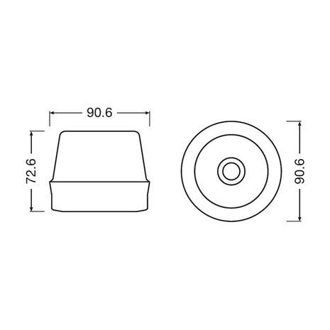 Osram LEDguardian Flash Beacon With Stron Magnet