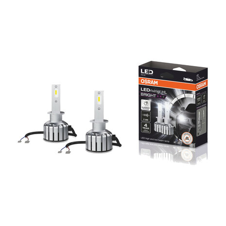 Osram H1 P14.5s LED Headlight Set 12V LEDriving HL Bright