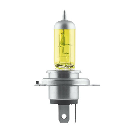 Neolux Halogen Bulb Yellow 12V H4 P43T 2 Pieces