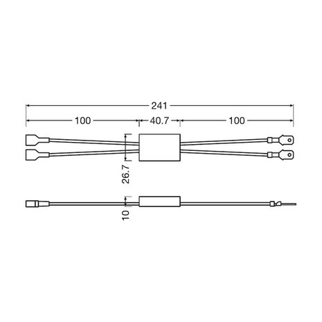 Osram LEDriving LEDEC02 Error Canceler Low/High Beam