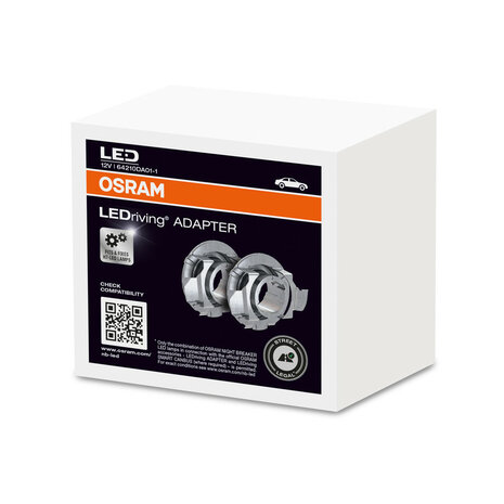 Osram H7 Ledriving Adapter Set 64210DA01-1