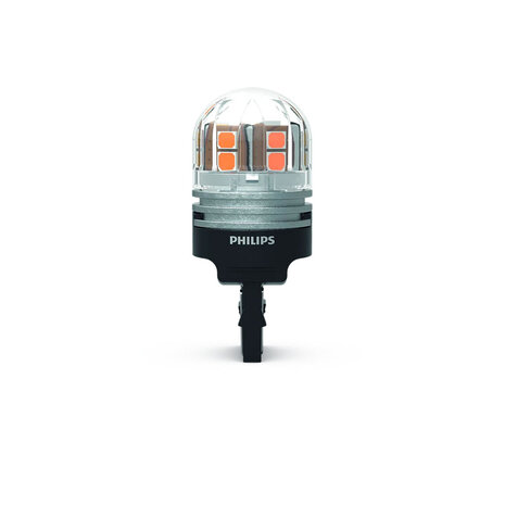 Philips W21/5W LED Retrofit Orange 12-24V 2 Pieces